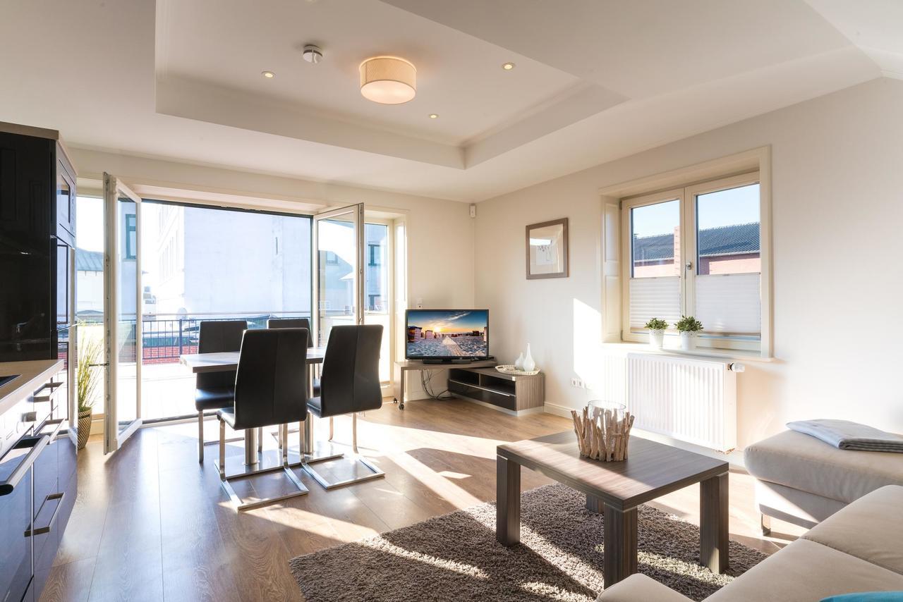 Altstadt Wohnung 5 "Langeness" Borkum Exteriér fotografie